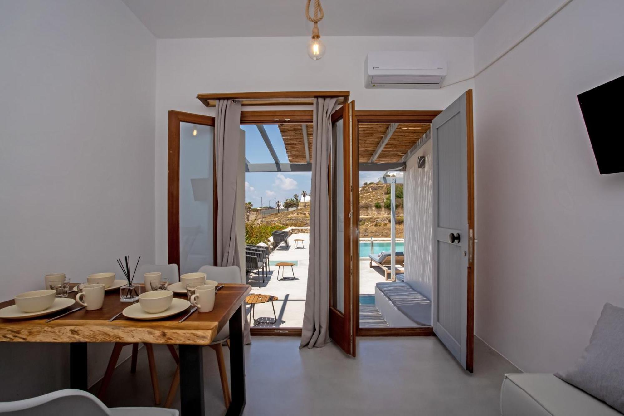 Aqua Breeze Seaview Pool Suites Mykonos Mykonos Town Bagian luar foto